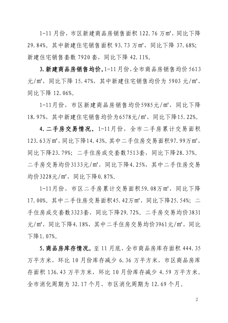 河源市房地产相关数据统计简报（第11期）_2.png