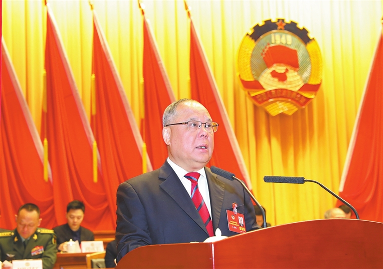 政协第八届河源市委员会第五次会议开幕.jpg